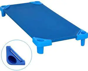 Kore Design Stackable Standard Cot (52x23x7") Blue, Oval