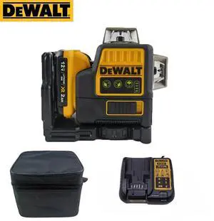 DeWalt 12V MAX Cordless - Green Line Laser 3 x 360  Professional Laser Level (Laser + battery + charger) DW089LG