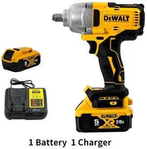 DEWALT  20V MAX Cordless Impact Wrench, 1/2 in, impact wrench & Batteries & Chargers (DCF900)