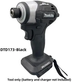 Makita® 18V LXT DTD173  Cordless Impact Driver - Brushless Motor, Tools Only (Black)