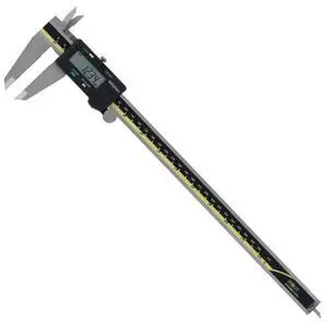 Mitutoyo® Digital Caliper 500-193-30 - 0-12"/0-300mm Range, 0.0005"/0.01mm Resolution, LCD Display, Stainless Steel