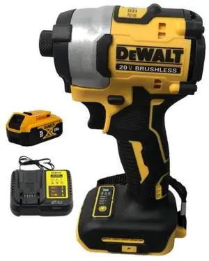 Dewalt® DCF850 20V Lithium-Ion High Torque Impact Driver - Original Brushless Electric Screwdriver Tool(Impact Driver+Battery+Charger)