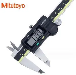Mitutoyo® 500-197-30 Advanced Onsite Sensor AOS Absolute Scale Digital Caliper 500 Series, 0" to 8"/0 to 200mm Measuring Range, 0.0005"/0.01mm Resolution, AOS