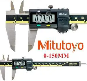 Mitutoyo® 500-196-30 Absolute Digimatic Caliper, 0" to 6" (0 to 150mm)
