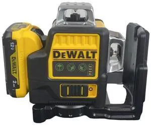 DEWALT®  12V MAX Cordless - Green Line Laser 3 x 360  Professional Laser Level (Includes charger and battery) DW089LG