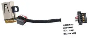 Replacement AC DC Power Jack Harness Plug in Cable for XPS 12 9Q33 9Q23 NVR98 CN-0NVR98 DC30100OK00