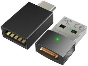 Mini Automatic Mouse Jiggler Undetectable USB Automatic Mouse Jiggler Mover Keeps Awake with ON/OFF Indicator Light for Computer