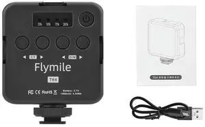 Full Color Pocket Light 1200mah RGB Video Lights 2500-9000K 20 Effects for X4 POCKET 3/ACE PRO