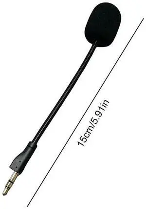 Replacement 3.5mm Microphone E-Sports Game Headset Mic Bendable Game Microphone Headsets Microphone for G PRO G PRO X