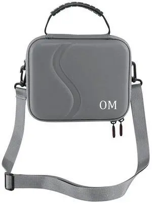 For Osmo Mobile 7/7 Pro Carrying Case Protective Handbag with Secure Compartments Shockproof for Handheld Gimbal&Accessories
