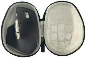 EVA Hard Carrying Case Impact Resistant Portable Bag Hard Travel Black Case for MX Master 2S/3S Wireless Mouse