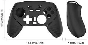 Silicone Grip Case Cover for GameSir Super Nova Wireless Game Controller Anti-Slip Soft Silicone Case Anti-Drop Protective Cover