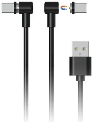Magnetic Joystick Charging Line Plug and Play Multipurpose USB Type-C Game Handle Charger Line Save Space Accessories for PS VR2