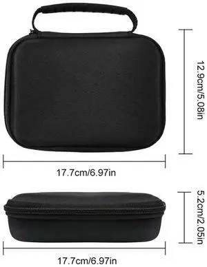 For ANBERNIC RG406V Travel Carrying Case Shockproof Portable Organizer Bag with Mesh Bag Handheld Game Console Case Bag