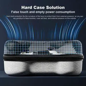 EVA Hard Travel Carrying Case Shockproof Portable Bag Anti-drop Protective Case for Nintendo Switch Pro/PS5/Xbox Gamepad