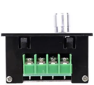 PWM DC Motor Speed Controller Adjustable DC Speed Stepless Regulator Start Stop Switch Easily Carrying Lightweight Gadgets