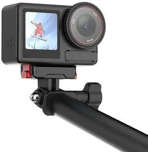 Magnetic Quick Release Mount Adapter Two Claw Camera Extension Bracket Magnet Base Mount for Osmo Action 5 Pro/4/3 Adapter