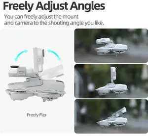 For Neo Drone Shock-proof Adjustable Mount Adapter Bracket Mount Bracket for GO 3/GO 3S