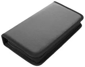 CD/DVD Disc Carry Case Handbag 80pcs Capacity Portable Disc CD VCD DVD Carry Bag Dustproof Double-side CD DVD Organizer