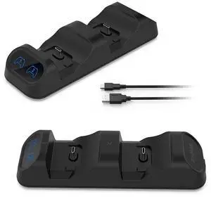 For Switch Pro Charging Dock Type-C Charger Station with Charging Indicator Handle Charger Dock Station for PS5/Xbox Series S/X