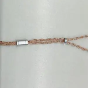 1.25m IEM Cable Silver Plated Earphone Cords Universal Long Earbud Cord DIY Replacement MMCX Cable Repair DIY HIFI MMCX Earphone