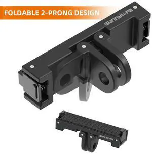 Magnetic Quick Release Mount Action Camera Selfie Stick Tripod Adapter Expansion Adapter for GO 3S/GO 3 Action Camera