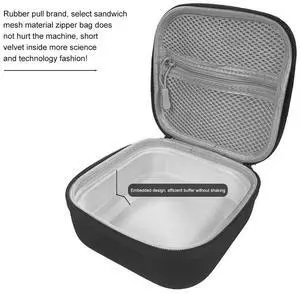 Hard Carrying Case Shockproof Carrying Bag Anti-scratch Travel Protective Carrying Bag for 2024 Mini M4/M4 Pro