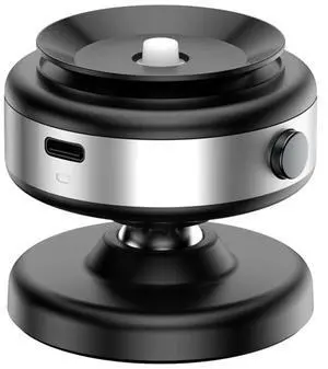 Magnetic Suction Phone Mount 360° Rotating Magnetic Vacuum Suction Cup Phone Holder Aluminum Alloy for Car Dashboard
