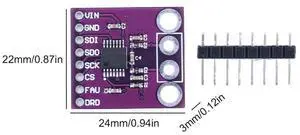 MAX31856 Thermocouple Module High Precision Temperature Thermocouple Sensor Amplifier Module for