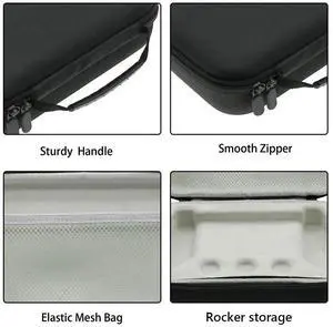 EVA Hard Carrying Case Shockproof Portable Travel Bag Hard Case for GameSir G8 Galileo Mobile Gaming Controller