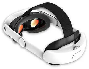 Head Strap with Pack 8000mAh Extend Playtime and Comfort Elite Strap Replacement Reduce Facial Stress for Quest 3S