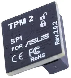 TPM 2.0 Encryption Security Module 14 Pin SPI TPM2.0 Security Module Encryption Security Board for Motherboard