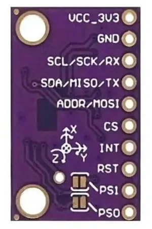 ICM20948V2 9DOF 9-Axis Sensor Module 9 Axis Motion Tracking Device Sensor Module Gyroscope Acceleration Magnetic Sensor