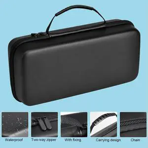 Hard Carrying Case Shockproof Portable Bag Anti-Drop Protective Case with Mesh Pocket Anti Scratch for Legion Go