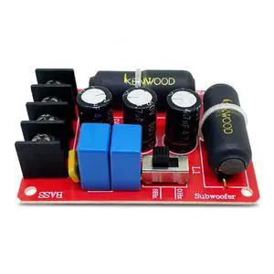 Audio Speaker Board Passive Speaker Bass Speaker 40Hz-400Hz Subwoofer Frequency Divider Stereo DIY Audio Crossover