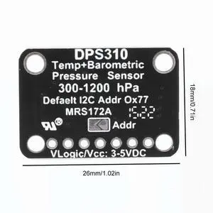 DPS310 Precision Barometric Pressure Altimeter Sensor I2C Temp Sensor Suitable for STEMMA QT Qwiic