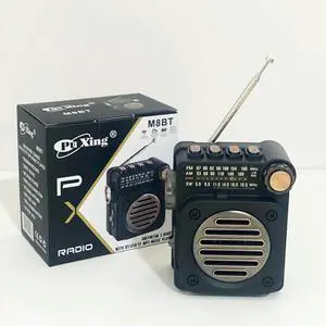 Portable Radio Wireless BT Music Player FM AM SW Stereo Radio Mini Radio Receiver for Indoor Outdoor