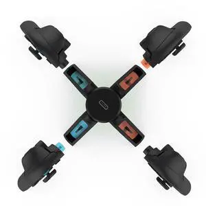 4 In 1 Handle Dock Charger LED Indicator Game Controller Charger Space-Saving Small Handle Charging Base for NS2