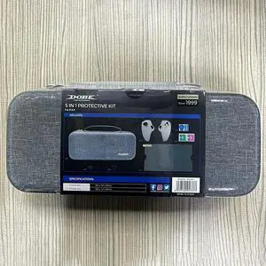 Protective Handheld Travel Bag with Tempered Film Button Cover Silicone Sleeve Bag for Portal Accessories