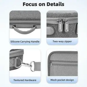 Carrying Case for Osmo Action 5 Pro with Shoulder Strap Portable Bag for Osmo Action 5 Pro Camera Accessories