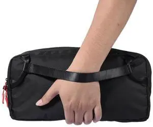 900D Oxford Game Console Bag Large Capacity Game Console Protection Bag Adjustable Shoulder Strap for Rog Ally