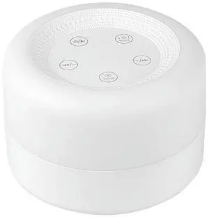 Soothing Sounds Sleep Machine with Night Light Sleeping Relaxation for Baby Touch Adjustable USB Rechargeable for Home Travel