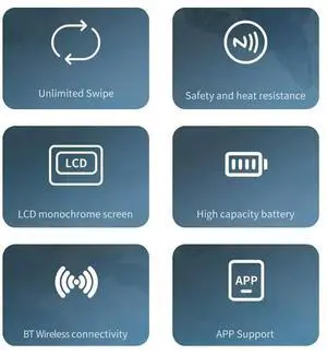 Rechargeable NFC Pixl Infinite Card Lighgtweight ligent Emulator Universal Game Simulator Writer Game Accessories