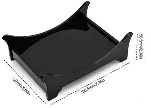 Desktop Stand Acrylic Table Stand Holder Anti-Slip Speaker Display Stand for Harman Onyx Studio 6 Speaker Accessories
