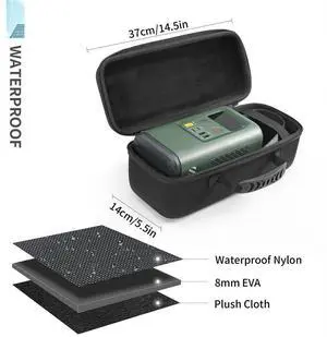 Protective Hard Case EVA Carrying Case Shockproof Anti-scratch Protection Case for Anker 548 Power Bank(PowerCore Reserve 192Wh)