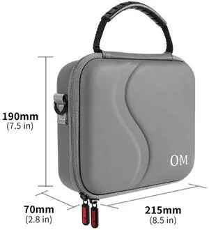 For Osmo Mobile 7/7 Pro Carrying Case Protective Handbag Shockproof Portable Bag for Handheld Gimbal&Accessories