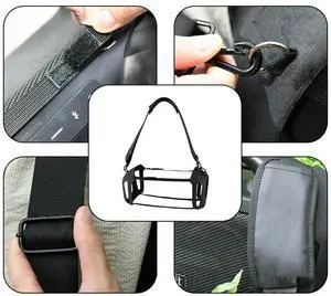 Portable Speaker Case Nylon Fall-proof Audio Bag with Adjustable Shoulder Strap Accessories for Tribit StormBox Blast