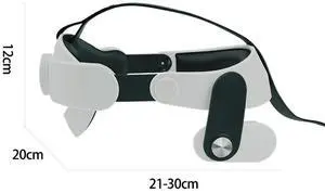 Adjustable Head Strap Comfort VR Lightweight Replacement Head Strap Reduce Pressure Balance Gravity for Quest 3 VR Headset