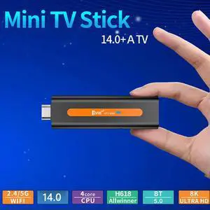 2.4G&5G Dual BT5.0 Set Top Box Allwinner H618 Quad Core Android 14 Video Set Top TV Box HD 4K 2K Voice Remote