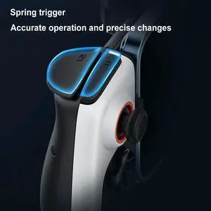 2 in 1 Telescopic Gamepad Type C Cooling Mobile Phone Controller Dual Joystick 300mAh for Android Phone Switch PC
